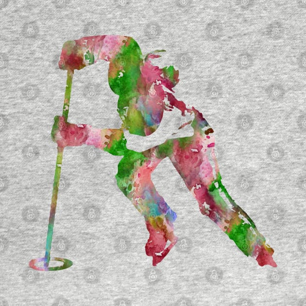 Ringette player by RosaliArt